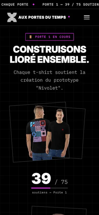 Aperçu mobile Aux Portes du Temps